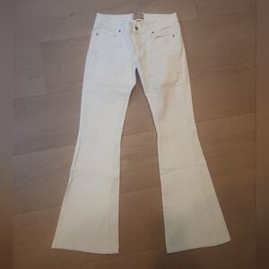 PAIGE White Flare Jeans
